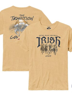 Mens Notre Dame Fighting Irish 2024 The Shirt T Shirt riracha 4