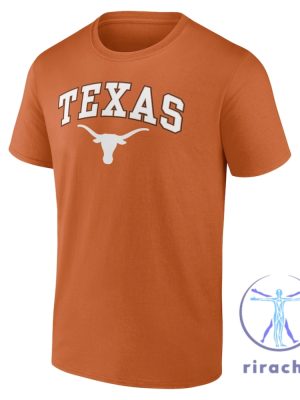 Mens Fanatics Burnt Orange Texas Longhorns Campus T Shirt riracha 2