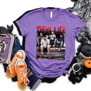 Thug Life Horror Movie Shirt Halloween Scary Movies Shirt Thug Life Horror Shirt riracha 2