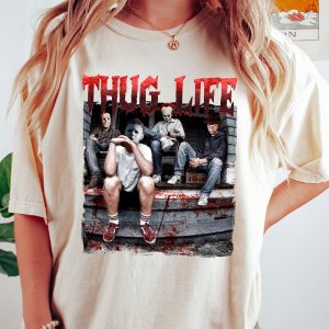 Thug Life Horror Movie Shirt Halloween Scary Movies Shirt Thug Life Horror Shirt riracha 5