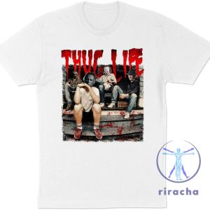 Horror Halloween Thug Life Shirt Unisex Thug Life Horror Shirt riracha 3