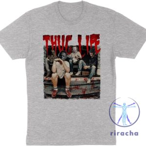 Horror Halloween Thug Life Shirt Unisex Thug Life Horror Shirt riracha 4