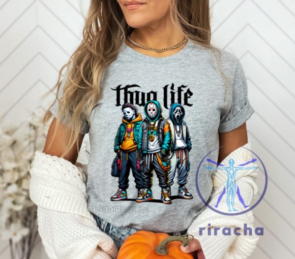 Dtf Print Horror Thug Life Thug Life Horror Shirt riracha 1