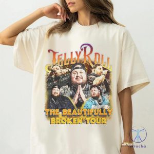 Jelly Rap Tour Roll Shirt The Beautiful Broken Tour 2024 Country Music Concert Gift Unisex Shirt riracha 3