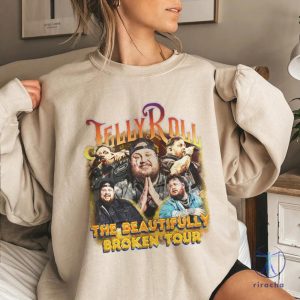 Jelly Rap Tour Roll Shirt The Beautiful Broken Tour 2024 Country Music Concert Gift Unisex Shirt riracha 6