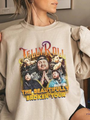 Jelly Rap Tour Roll Shirt The Beautiful Broken Tour 2024 Country Music Concert Gift Unisex Shirt riracha 6