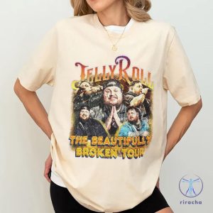 Jelly Rap Tour Roll Shirt The Beautiful Broken Tour 2024 Country Music Concert Gift Unisex Shirt riracha 7