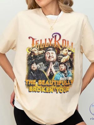 Jelly Rap Tour Roll Shirt The Beautiful Broken Tour 2024 Country Music Concert Gift Unisex Shirt riracha 7