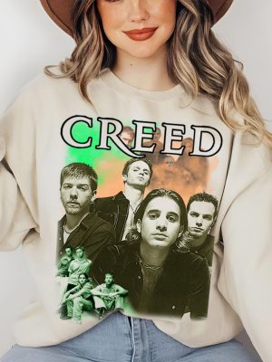 Creed Metal T Shirt Retro Creed Band Shirt Creed Band Fan Shirt Creed 2024 Tour Shirt riracha 3