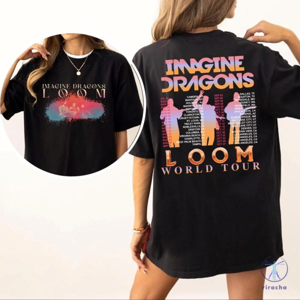 Loom Tour 2024 Imagine Dragons Shirt Imagine Dragons T Shirt Dragons Fan Gift Loom Tour 2024 Shirt riracha 1