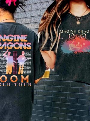 Loom Tour 2024 Imagine Dragons Shirt Imagine Dragons T Shirt Dragons Fan Gift Loom Tour 2024 Shirt riracha 3