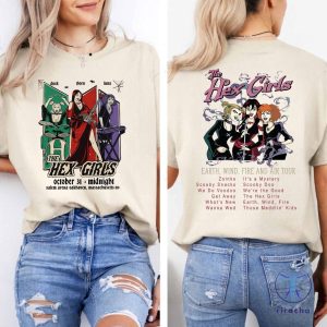 The Hex Girls 2024 Shirt Rock Band Music Shirt Music Concert 2024 T Shirt Hex Girls 2024 Tour Tee Birthday riracha 2