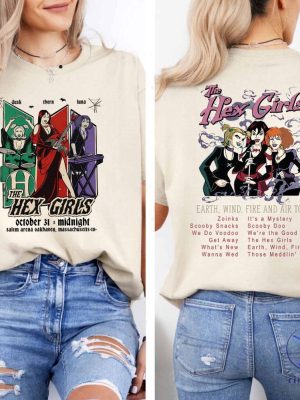 The Hex Girls 2024 Shirt Rock Band Music Shirt Music Concert 2024 T Shirt Hex Girls 2024 Tour Tee Birthday riracha 2