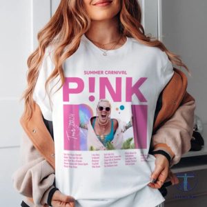 Pink Summer Carnival Tour T Shirt Pink Tour 2024 T Shirt Pink Concert Tee riracha 3