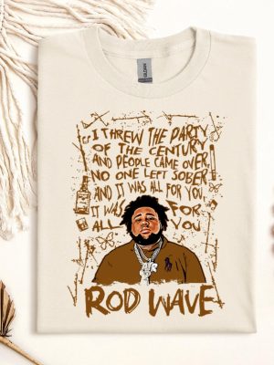 Rod Wave Great Gatsby Shirt Sweatshirt Rod Wave Hoodie Rod Wave Shirt riracha 2