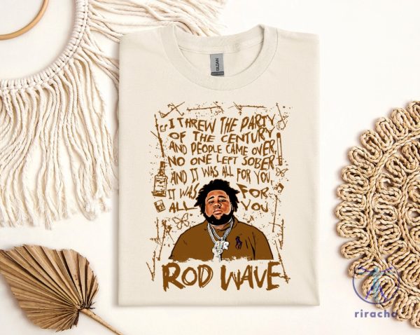 Rod Wave Great Gatsby Shirt Sweatshirt Rod Wave Hoodie Rod Wave Shirt riracha 2