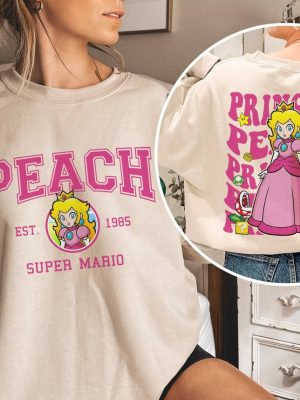 Princess Peach Shirt Super Mario Luigi Princess Peach Bowser Shirt Mario Bros Shirt Princess Peach Shirt riracha 2