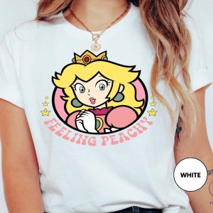 Princess Peach Shirt Princess Peach T Shirt Birthday Gift Shirt Disney Princess Shirt Birthday Girl Shirt riracha 2