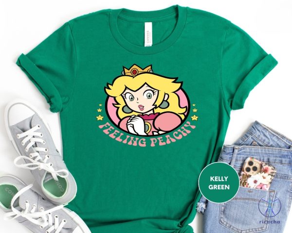 Princess Peach Shirt Princess Peach T Shirt Birthday Gift Shirt Disney Princess Shirt Birthday Girl Shirt riracha 3