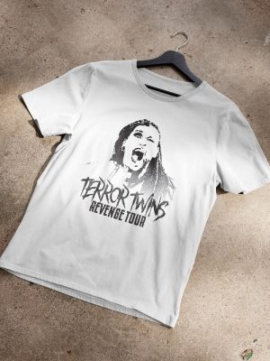 Rhea Ripley And Damien Priest Terror Twins Shirt Grunge Wwe Style Shirt Wrestling Streetwear T Shirt riracha 4