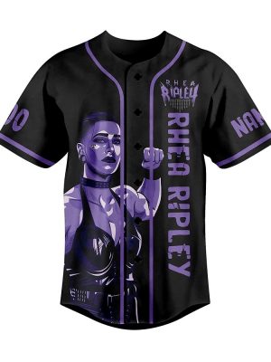 Custom Baseball Jersey Rhea Ripley Is My Mami Perfect For Fans Who Love Rhea Ripley riracha 2