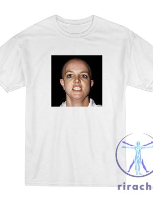 Bald Britney Spears T Shirt Bald Britney Spears Shirt riracha 2