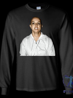 Britney Spears Shaved Head Sweatshirt Bald Britney Spears Shirt riracha 3