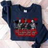 Halloween Scream Sweatshirts Horror Character Shirt Retro Halloween Horror Movie Shirt riracha 1