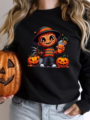 Freddy Krueger Sweatshirt Horror Characters Freddy Krueger Sweatshirt Halloween Horror Characters riracha 2