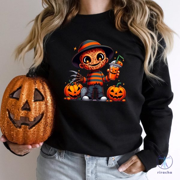 Freddy Krueger Sweatshirt Horror Characters Freddy Krueger Sweatshirt Halloween Horror Characters riracha 2