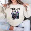 Thug Life Halloween Sweatshirt Funny Horror Killers Hoodie Michael Myers Jason Voorhees Sweatshirt riracha 1