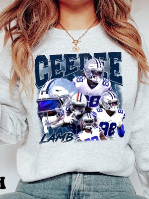 Vintage Ceedee Lamb Shirt Ceedee Lamb Bootleg Shirt Vintage Bootleg Sport Tee Retro American Football Bootleg Gift riracha 3