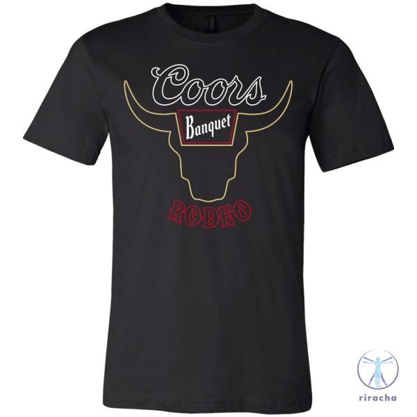 Coors Banquet Rodeo Neon T Shirt Coors Rodeo Shirt riracha 1