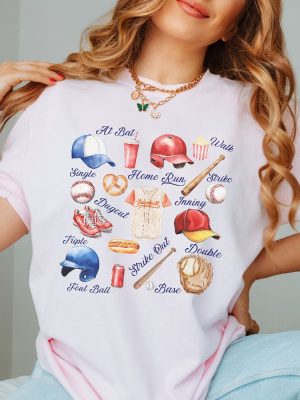 Baseball Shirt Funny Baseball Tee Baseball Mom T Shirt Baseball Game Outfits Mom Baseball Shirt riracha 4