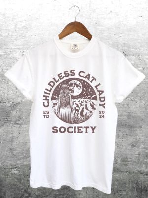 Childless Cat Lady Society Shirt Childless Cat Ladies Feminist Election Voting Childless Cat Lady Shirt riracha 2