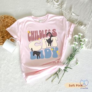 Childless Cat Lady Shirt For Election 2024 Vote For First Madam President T Shirt Childless Cat Lady Shirt riracha 3