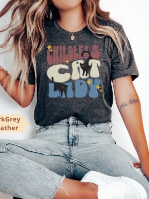 Childless Cat Lady Shirt For Election 2024 Vote For First Madam President T Shirt Childless Cat Lady Shirt riracha 6 1