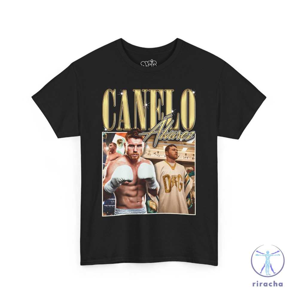 Saul El Canelo Alvarez T Shirt Canelo Alvarez Fan Gift Mexican Boxer Fan Shirt Canelo Alvarez T Shirt