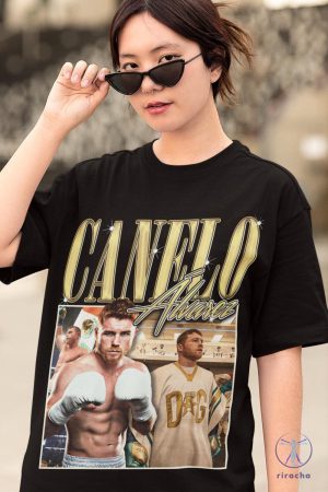 Saul El Canelo Alvarez T Shirt Canelo Alvarez Fan Gift Mexican Boxer Fan Shirt Canelo Alvarez T Shirt riracha 2