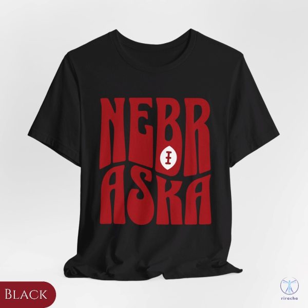 Retro Nebraska Football Shirt College Merch College Football Nebraska Apparel Nebraska Volleyball Shirt riracha 1