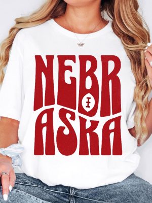 Retro Nebraska Football Shirt College Merch College Football Nebraska Apparel Nebraska Volleyball Shirt riracha 2