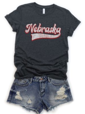 Nebraska Shirt Nebraska Graphic Tee Retro Nebraska Shirt Vintage Nebraska Shirt Nebraska Volleyball Shirt riracha 5