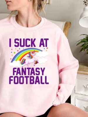 I Suck At Fantasy Football Shirt Game Day Sweatshirt American Football Season I Suck At Fantasy Football Shirt riracha 2