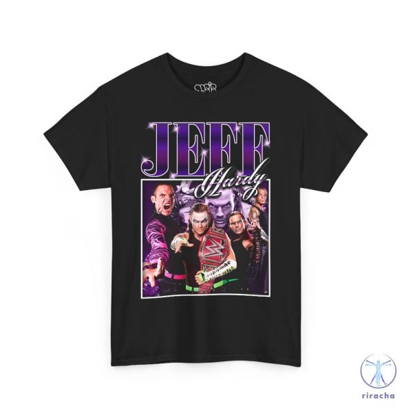 Jeff Hardy Vintage T Shirt Jeff Hardy Fan Gift Wwe Fan Shirt Smackdown Fan Gift riracha 1