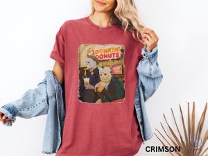 Jason Michael Dunkin Donuts Shirt Halloween Shirt Funny Halloween Tshirt Dunkin Donuts Shirt riracha 2