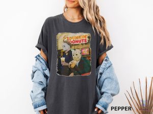 Jason Michael Dunkin Donuts Shirt Halloween Shirt Funny Halloween Tshirt Dunkin Donuts Shirt riracha 4