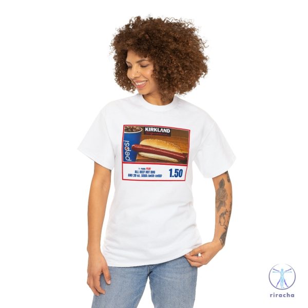 Costco Hotdog If You Raise The Price Of The Hotdog Quote T Shirt Costco Hot Dog Shirt riracha 6