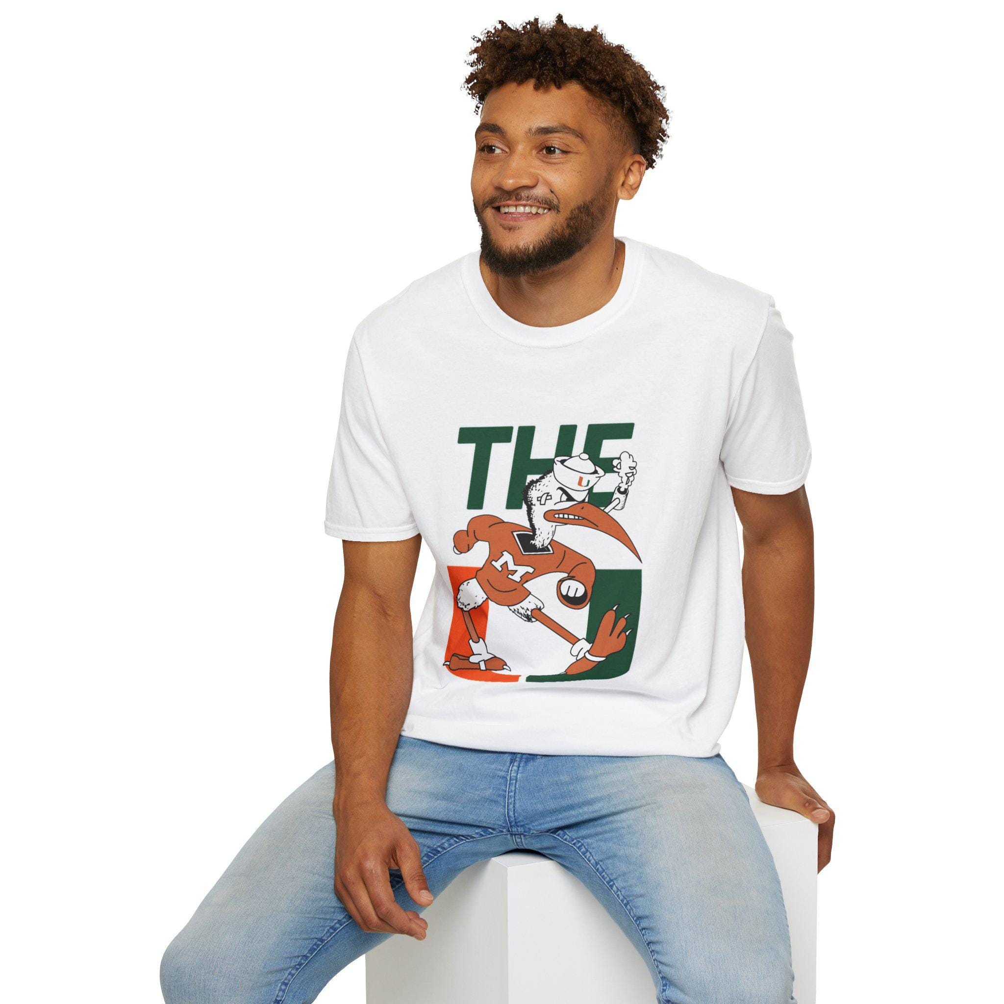 Miami The U Hurricanes Unisex Softstyle T Shirt Miami Hurricanes T Shirt