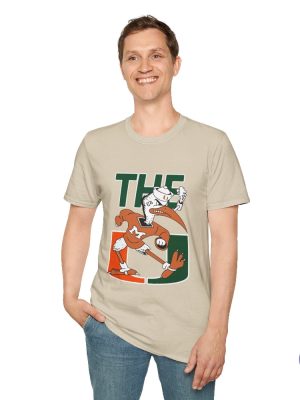 Miami The U Hurricanes Unisex Softstyle T Shirt Miami Hurricanes T Shirt riracha 2