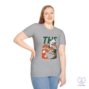 Miami The U Hurricanes Unisex Softstyle T Shirt Miami Hurricanes T Shirt riracha 3